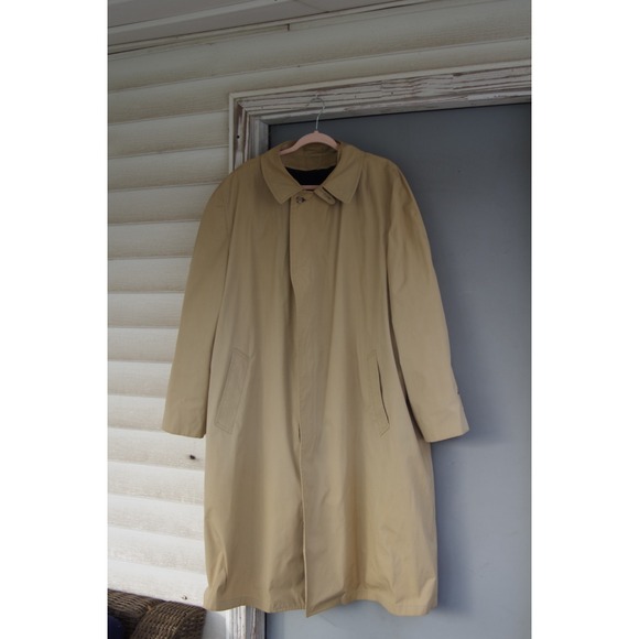 London Fog Other - Vintage London Fog Maincoats Baltimore USA 52 Extra Long Trench Raincoat w/Liner